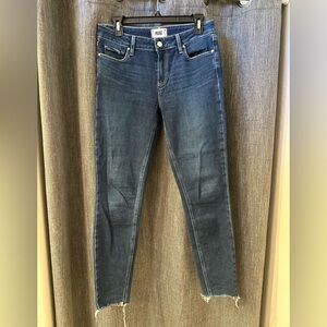 Jeans. Paige 28 size. Women. Verdugo ankle. Destroyed hem